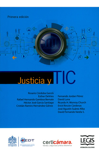 Justicia Y Tic: Justicia Y Tic, De Paula Castañeda Verano. Editorial Legis Informacion Profesional, Tapa Blanda, Edición 1 En Español, 2017