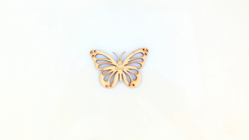 Imagen 1 de 3 de Mariposa Calada X300u 5x3.3 - Mdf / Fibrofacil
