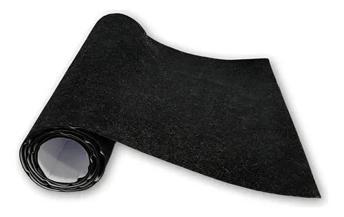 Arranhador Adesivo Yan Pet Protetor Sofá 50cm x 2m Carpete Preto