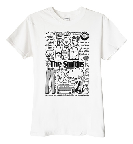 Polera The Smiths Band Songs Pop Abominatron