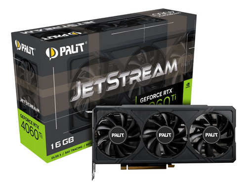 Tarjeta Grafica Palit Nvidia Rtx 4060ti Jetstream 16gb