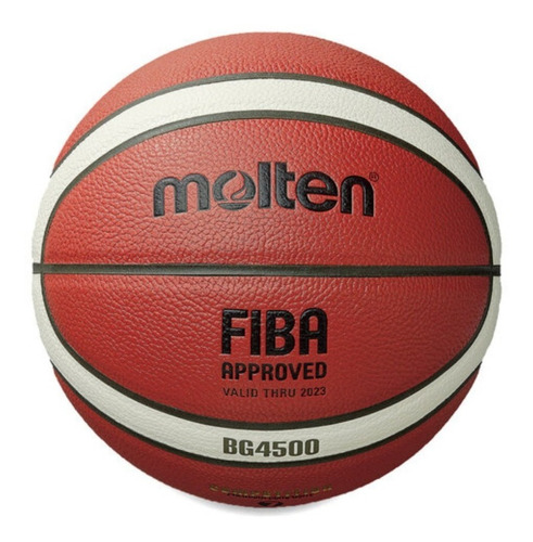 Pelota De Basquet Molten B7g4500 N° 7 Cuero Fiba Approved