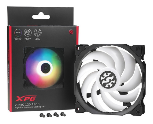 Ventilador Adata Argb Xpg Vento 120 Pc Gamer 1200 Rpm /vc