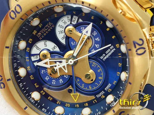Invicta Venom Reserve 14465 Master Calendar 54mm Hybrid Raro