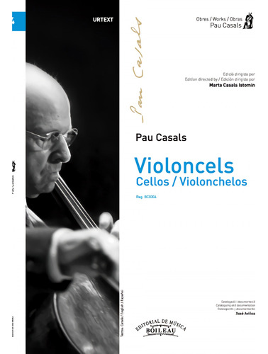 Libro Violoncels/cellos/violonchelos