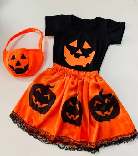 Fantasia Halloween Infantil Menina