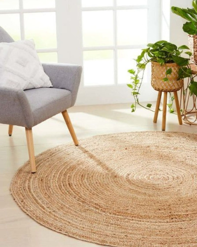 Alfombra Yute | Fibra Natural | Boho | 150 Cm