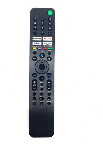 Control Remoto Voz Repuesto Para Sony Smart Tv Kd-43x80j 9j