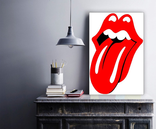 Cuadros Lengua Logotipo Rolling Stones - 27x42cm