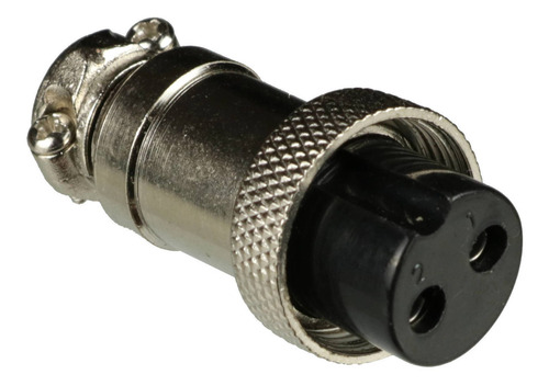 5 Par Conector Mike Circular Gx16 2 Vias Para Painel E Cabo