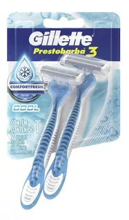 Aparelho De Barbear Gillette Prestobarba 3 Ice - 2 Unidades