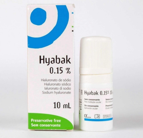 Hyabak Colírio Frasco Com 10ml