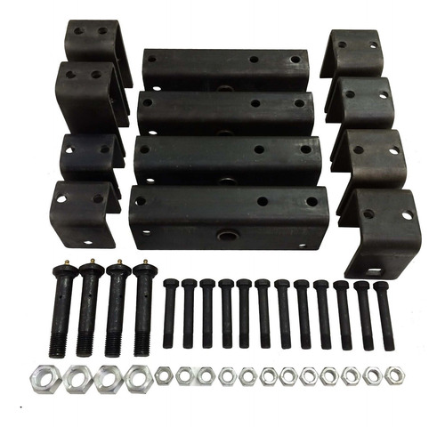 Trailer Triple Axle Hanger Kit For 2  Wide Slipper Sprin Ugg