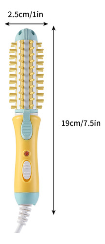 Cepillo Redondo Térmico Q Rizador Antiescaldado Mini Curlin