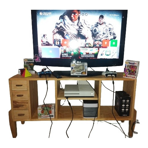Mueble Para Centro De Entretenimiento Marrón Claro