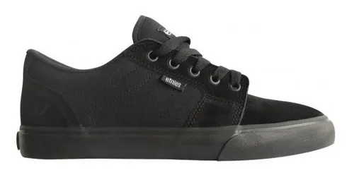 Zapatilla Etnies Barge Ls 3black Hombre Original Envio
