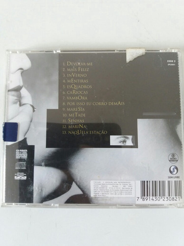 Imagem 2 de 2 de Cd Adriana Calcanhoto Perfil