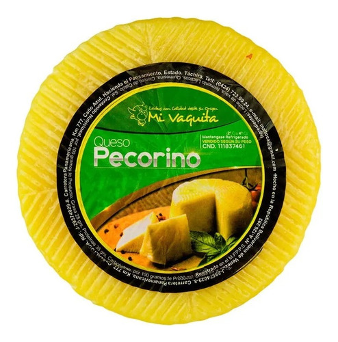 Pieza Queso Pecorino Mi Vaquita Por Kg 0169 Ml.