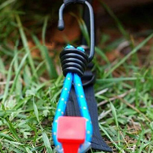 10 Piezas Lazo De Gancho De Cuerda Elástica Correa