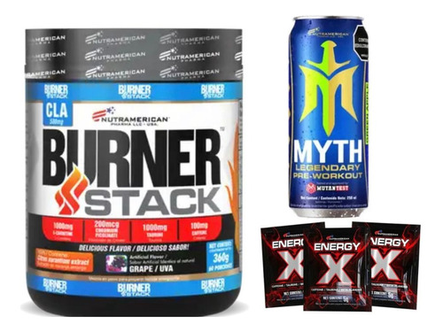 Burner Stack 360gr L Carnitina - Unidad a $139900