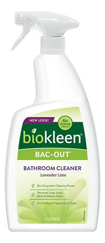 Limpiador De Baño  Bac-out - 32 Oz - Ecológico, Vegano.