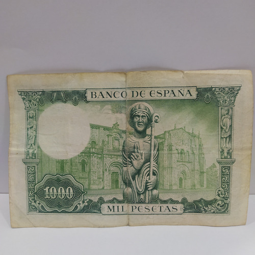 Antiguo Billete 1000 Pesetas España 1965 Pick 151