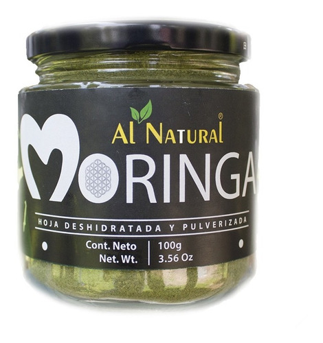  Frasco 120g Moringa Oleifera La Purísima 