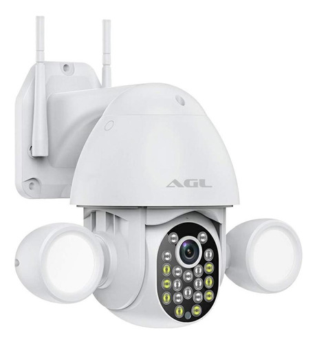 Câmera Wifi Segurança Full Hd 1080p Ir App Alexa Google Agl