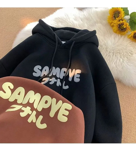 Sudadera Casual Con Capucha Y Forro Polar Para Hombre