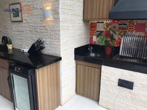 Apartamento House Garden Semi Mobiliado No Brooklin Novo - Ap11145