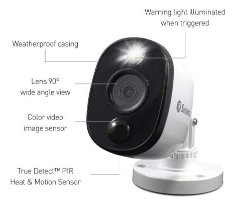 Camara Swann 1080p Con Sensor De Movimiento Y Foco