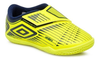 chuteira futsal umbro verde limão