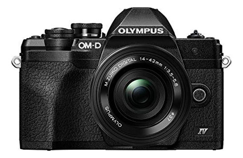 Olympus Om-d E-m10 Mark Iv Black Body Con Black  Digi