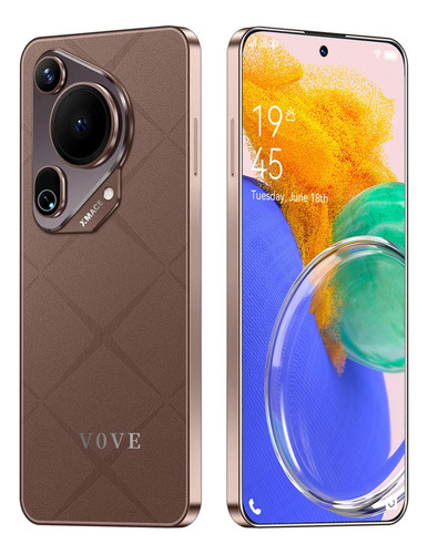 El Teléfono Más Vendido En 2025 P70 Ultra Dual Sim Smartphone 16gb Ram 512gb Rom Android Phone Support Red 5g Internet Súper Rápido Celulares 8000mah Marrón