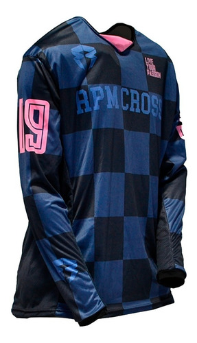 Remera Motocross Rpm Cross University