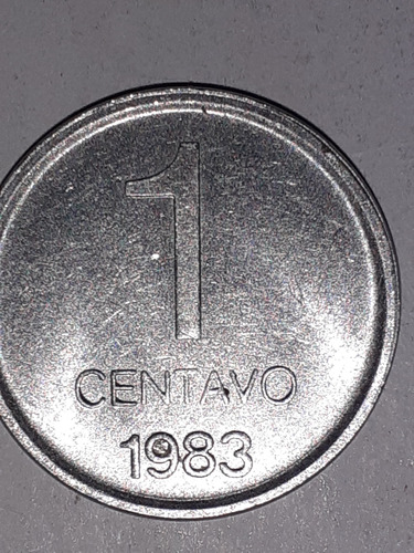 Moneda De 1 Centavo Del Año 1983 