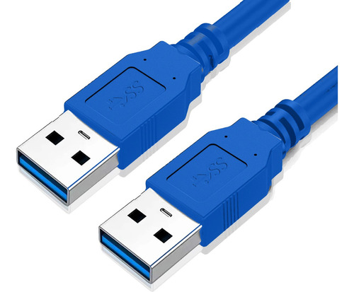 Cable Macho Usb 3.0 Usb-a A Usb-a 3.0 60cm Premium 5 Gbps