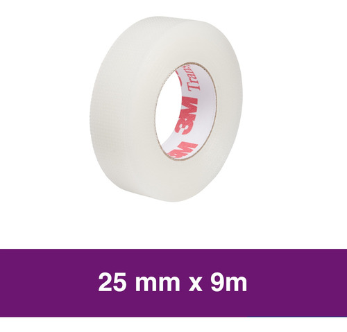 Imagen 3 de 8 de Cinta Adhesiva Transpore De Nexcare 3m 25 Mm X 9,1 Mts