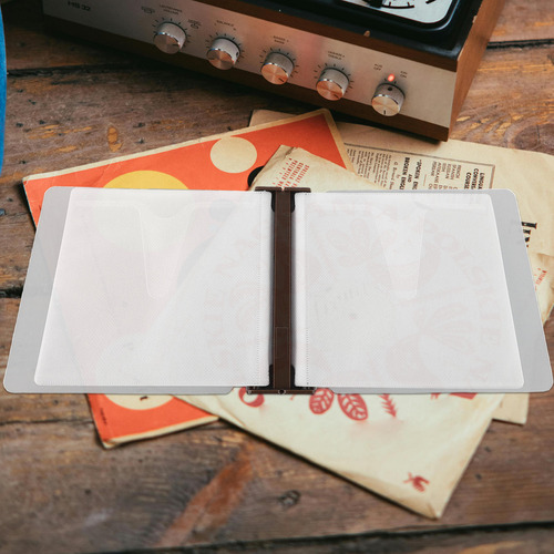 Capacidad: Soporte Para Cd/dvd: Funda Protectora De Plástico
