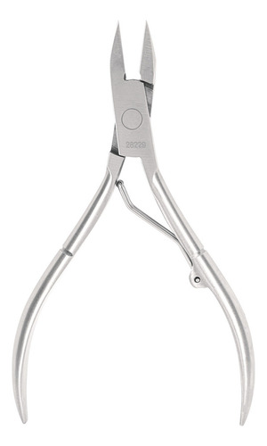 Alicate para pedicure 5'' cabeza plana Pretul UNA-350P color plateado