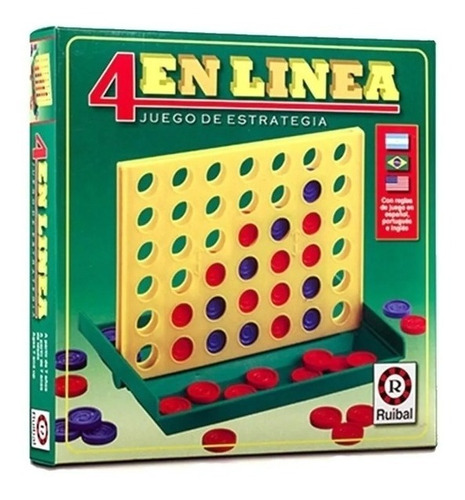 Cuatro En Linea Ruibal Juego De Estrategia De Mesa Original