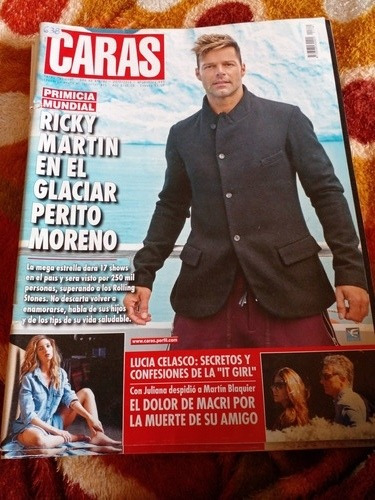 Revista Caras Ricky Martin Barassi 23 2 2016 N1781