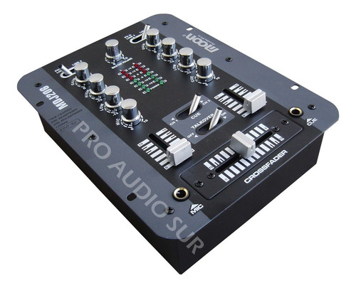 Mixer Dj Moon Mdj206 2 Canales 7 Entradas Consola Mezclador