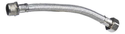 Flexible Para Agua Mallado 1/2 X 20 Cm De Aluminio Baño Sanitarios Desague