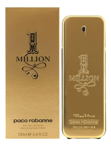 Perfume Paco Rabanne 1 Million 100 Ml Edt Para Hombre