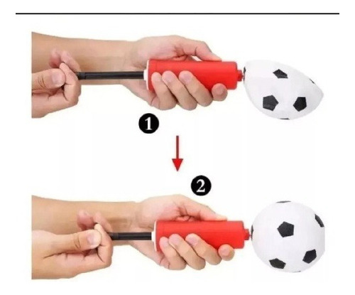 Conjunto de arco de futebol infantil com inflador e bola para crianças