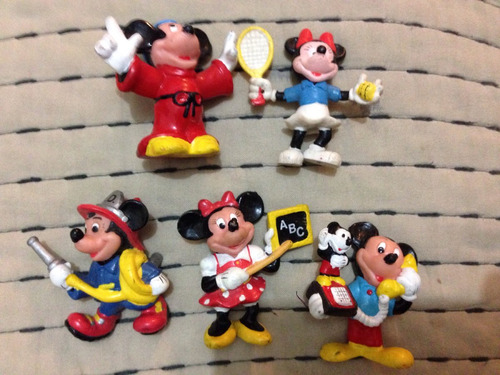 Figura Disney Lote De 5 Originales El Estado Es El De Fotos