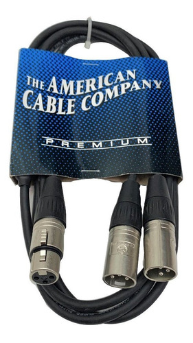 Cable Divisor Xlr Hembra A 2 Xlr Macho 1.8mt Yh2m American