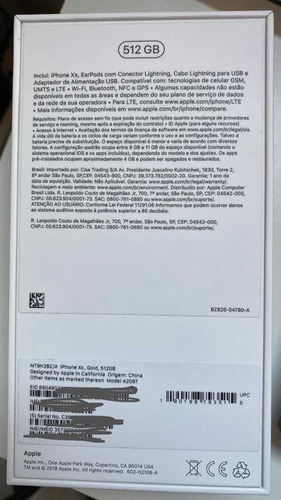 iPhone XS 512gb - Dourado - Impecável