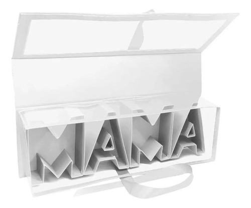 Caja Letras Mamá Decoración Fiestas Regalo Madres